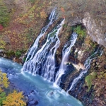 白ひげの滝（美瑛町）
