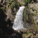 霧吹の滝（新得町）