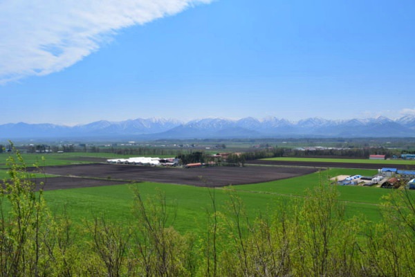 美蔓パノラマパークからの景色（清水町）