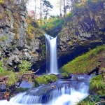 パンケの滝（興部町）