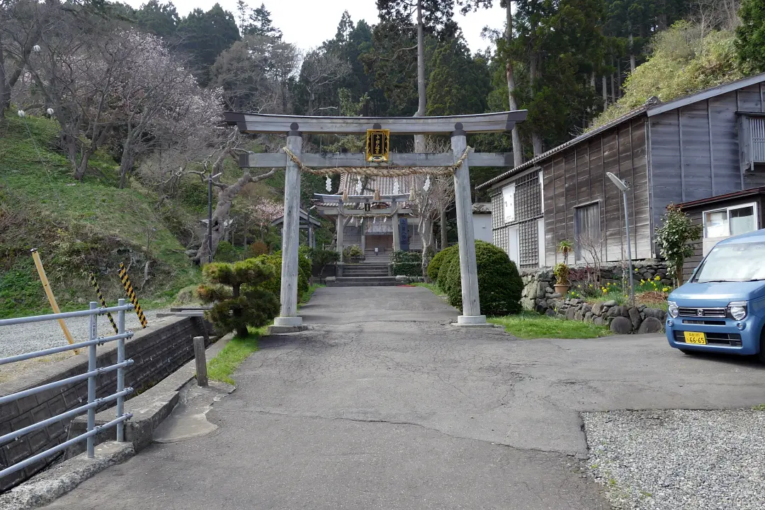 上ノ国八幡宮一の鳥居