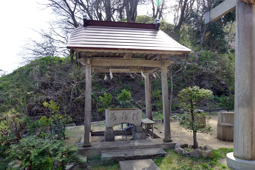 上ノ国八幡宮手水舎