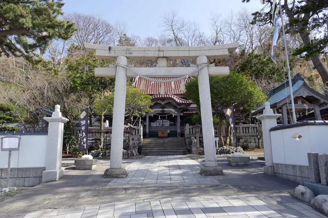 姥神大神宮鳥居