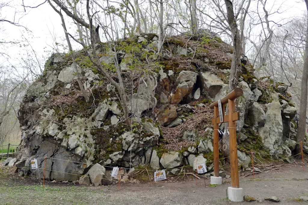 大岩の全景