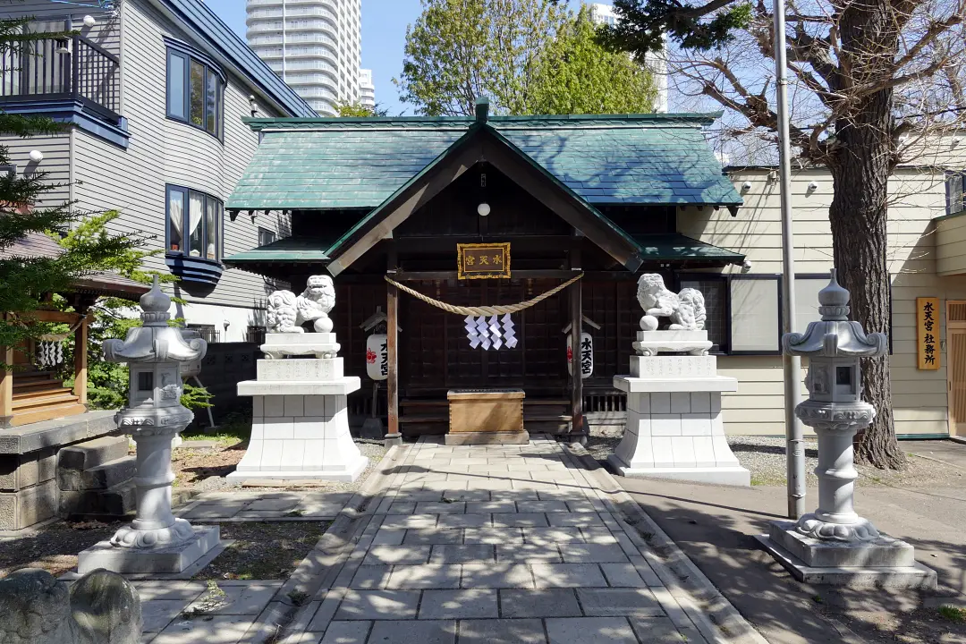 水天宮 社殿