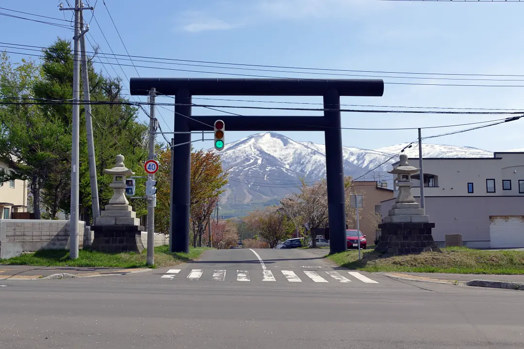 岩内神社一の鳥居