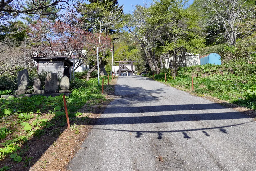古平琴平神社参道