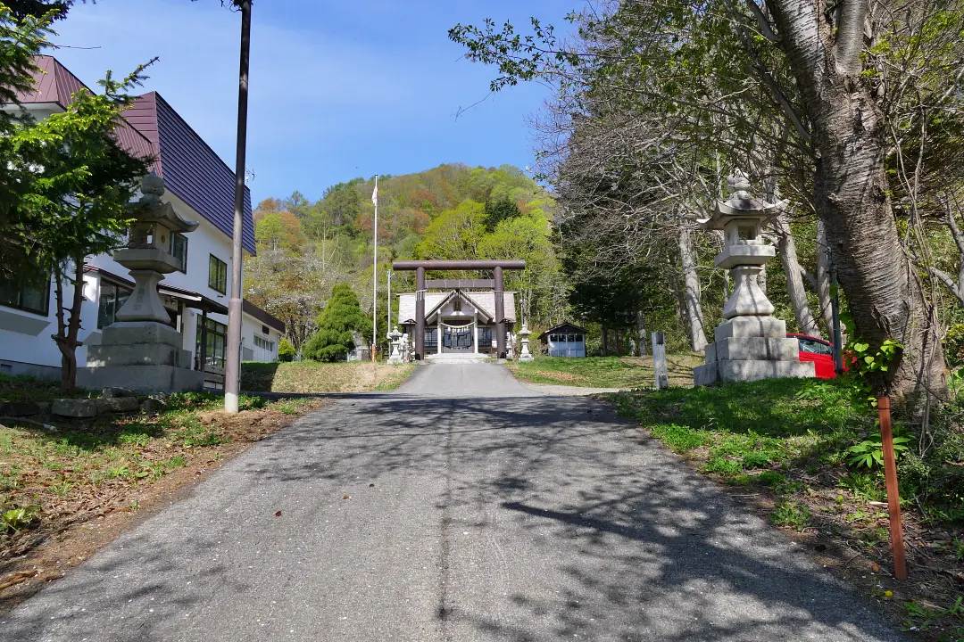 古平琴平神社参道