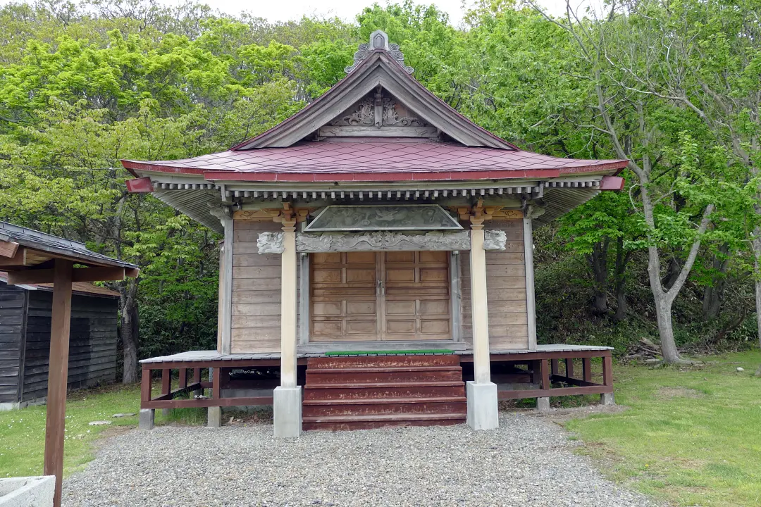 07P1170473 宗谷厳島神社 社殿