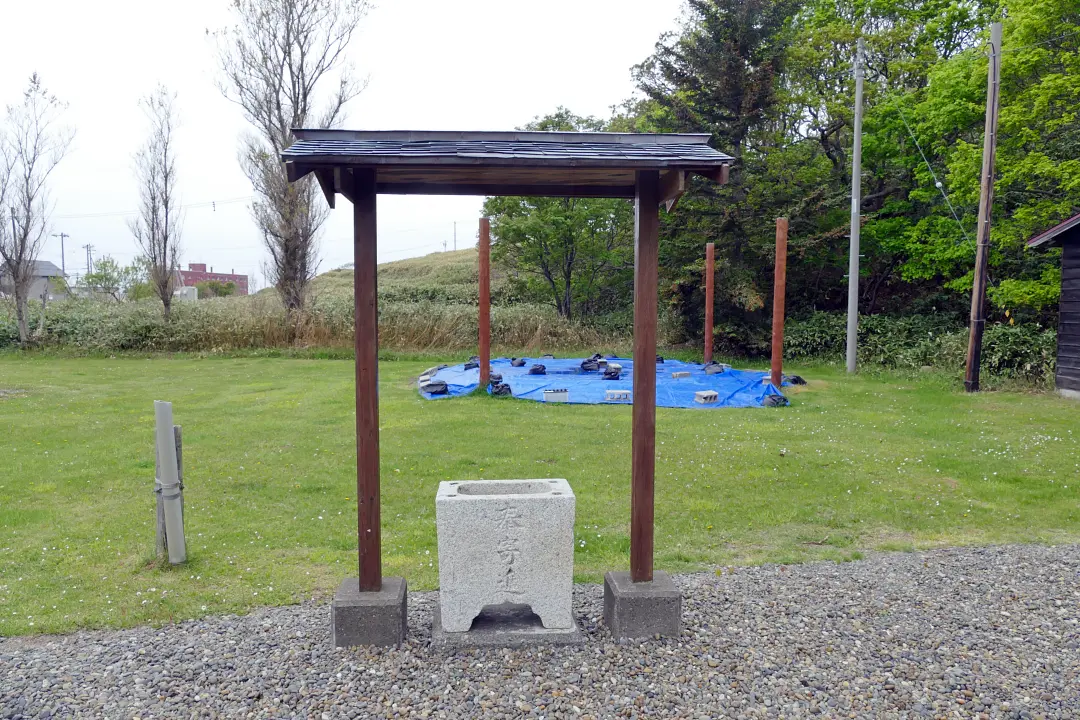 08P1170479 宗谷厳島神社 手水舎