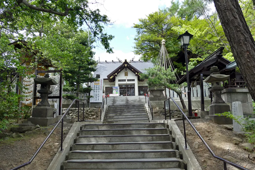 手稲神社 階段