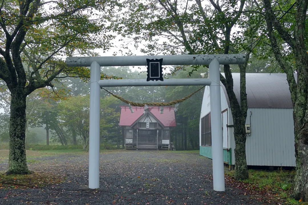 厚床蒼前神社 鳥居