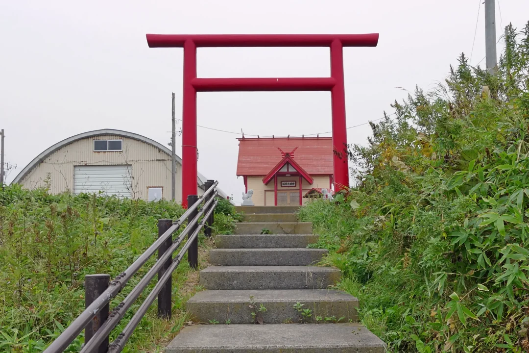 友知稲荷神社 二の鳥居