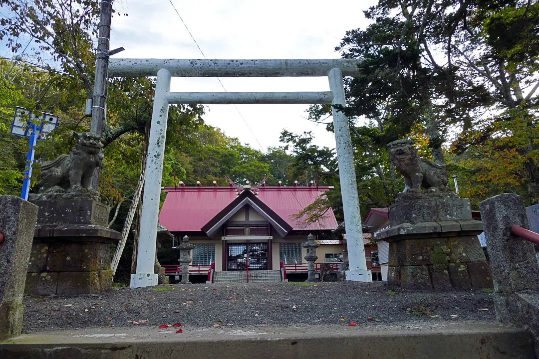 厚岸神社 三ノ鳥居