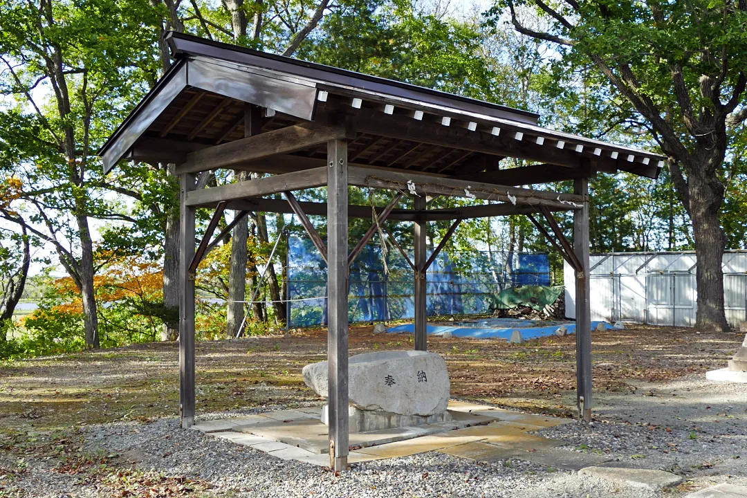 愛國神社 手水舎