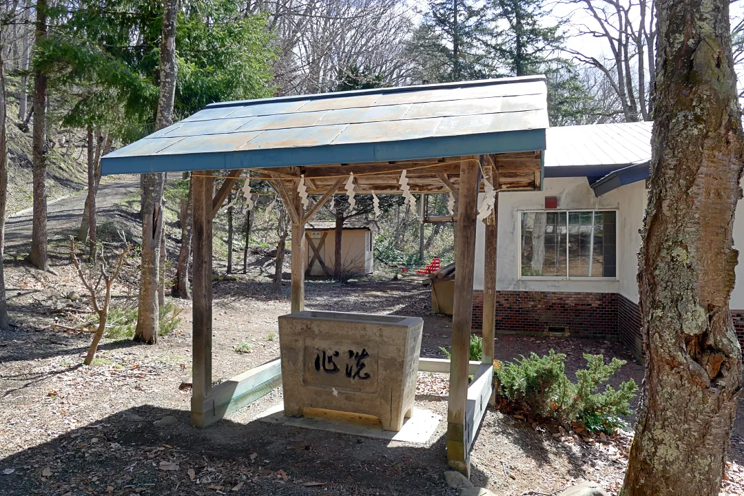 温根湯神社 手水舎