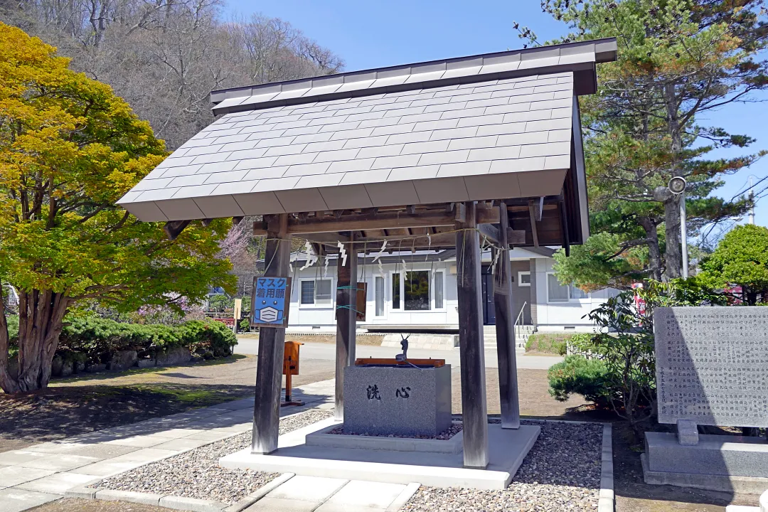 06_1220775 網走三吉神社 手水舎