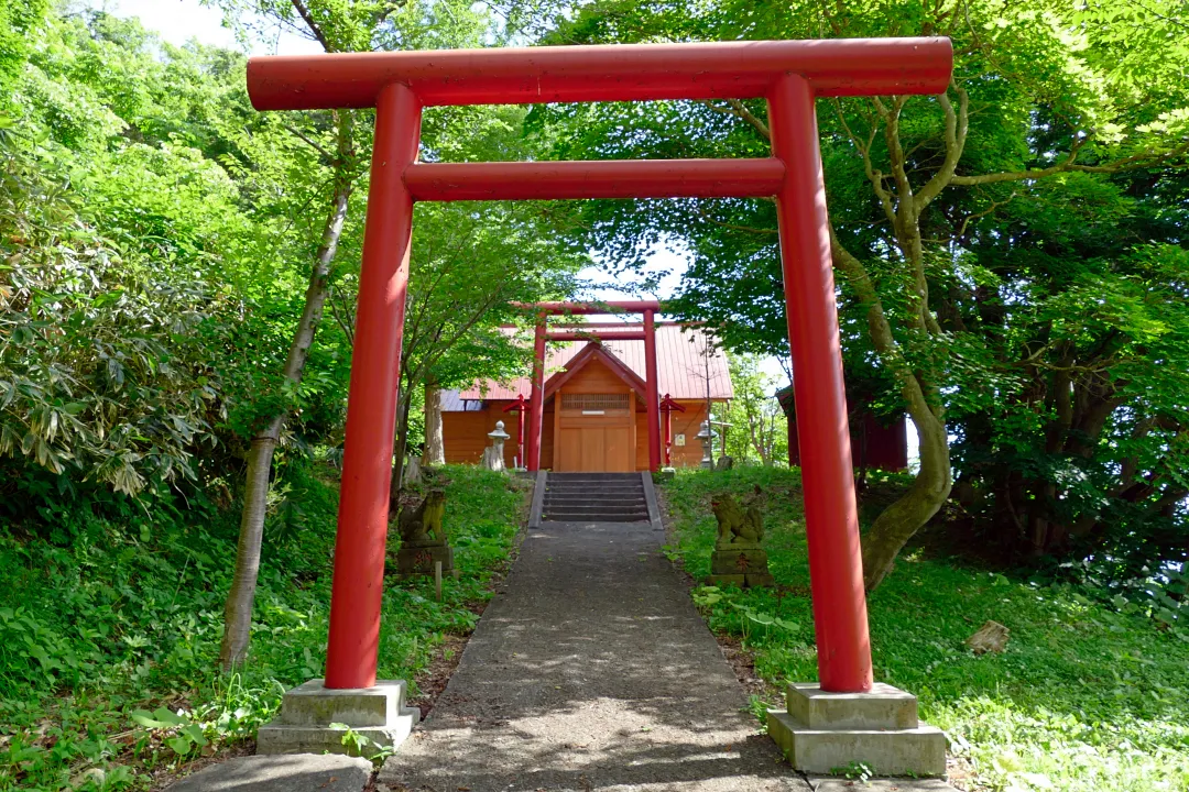 幌武意稲荷神社 二の鳥居