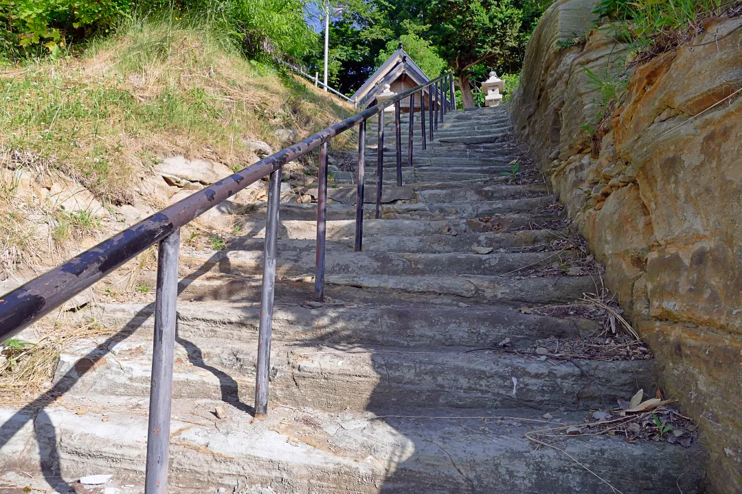 港町嚴島神社 階段