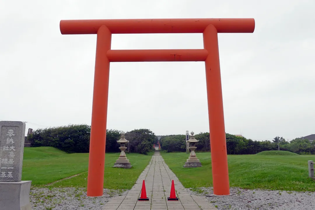 天塩厳島神社 一の鳥居