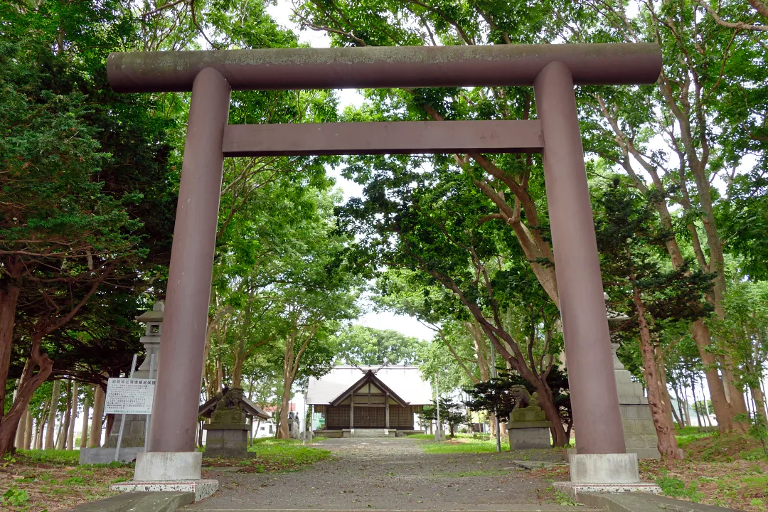 羽幌神社 鳥居