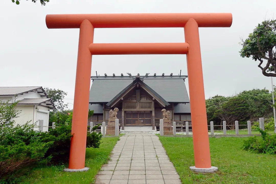 天塩厳島神社 二の鳥居