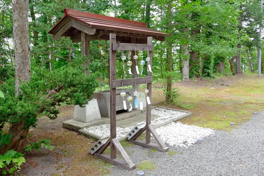 目名八幡神社 風鈴