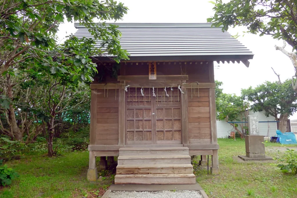 天塩厳島神社 末社 金毘羅神社 社殿