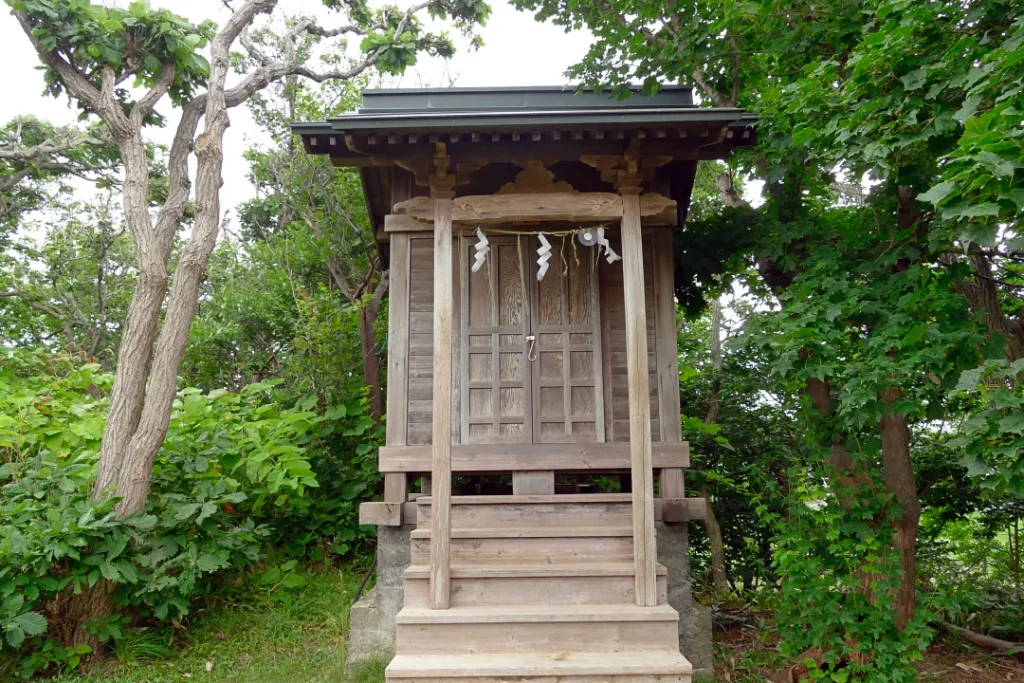 天塩厳島神社 末社稲荷神社 社殿