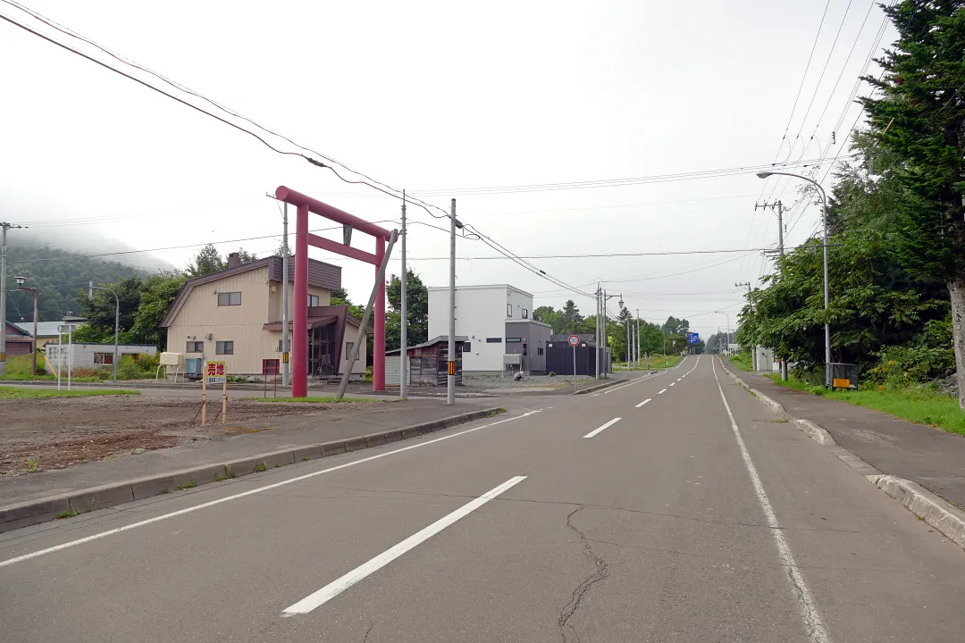 南富良野神社 一の鳥居