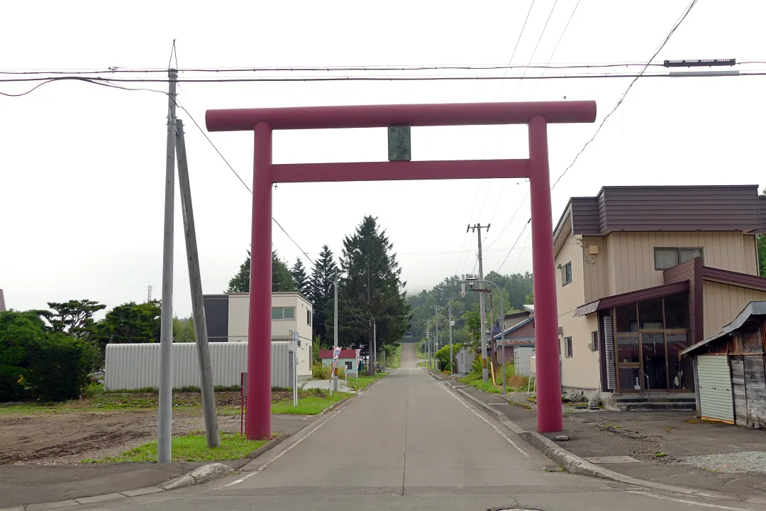 南富良野神社 一の鳥居
