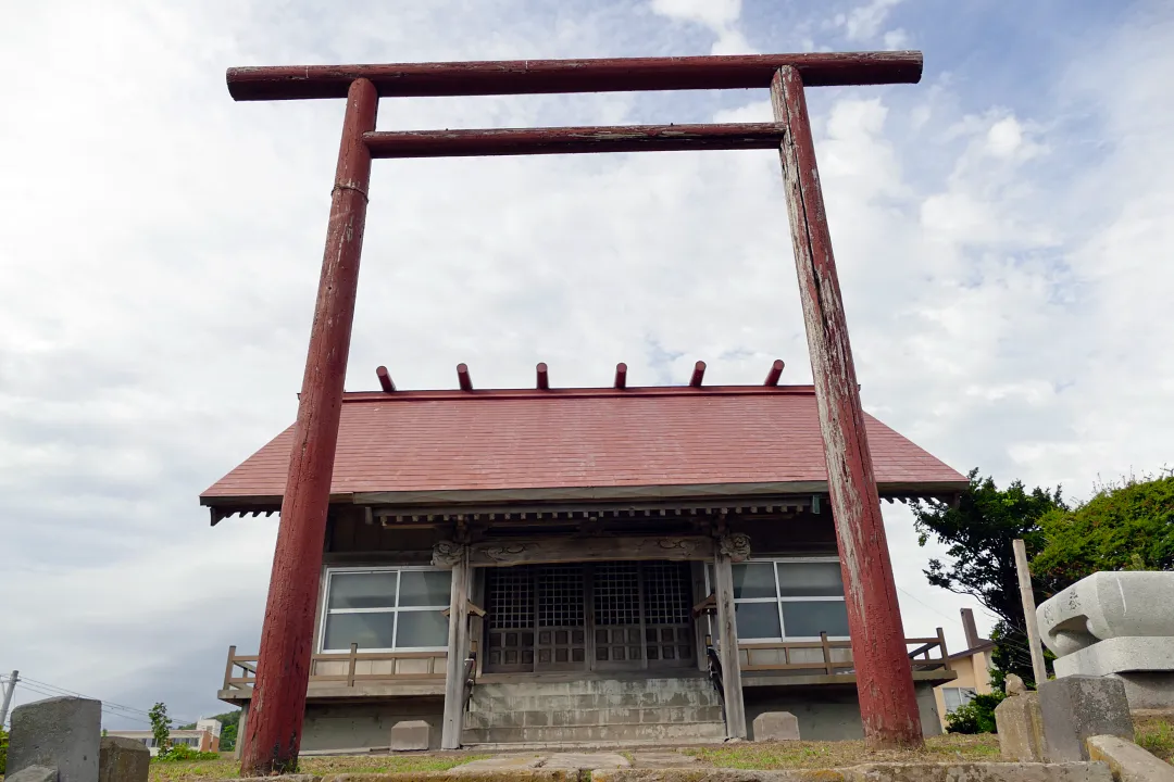 05_1260664 厚田神社 二の鳥居