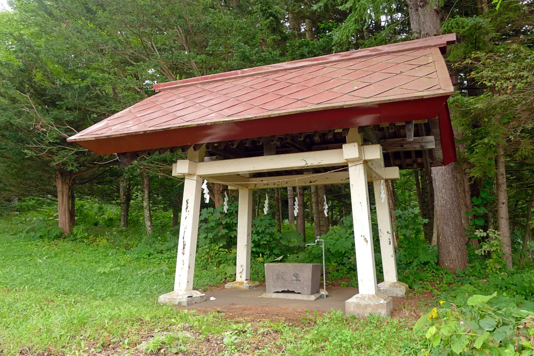南富良野神社 手水舎