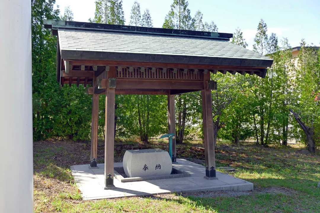 洞爺湖神社 手水舎