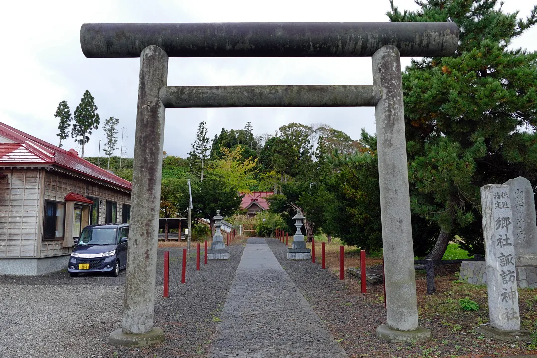 03_1280050 山越諏訪神社 鳥居