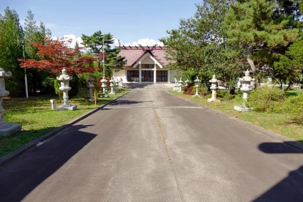 洞爺湖神社 参道