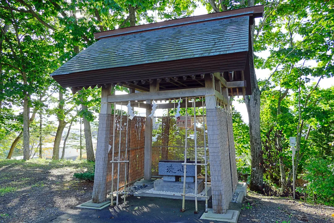 別海神社 手水舎