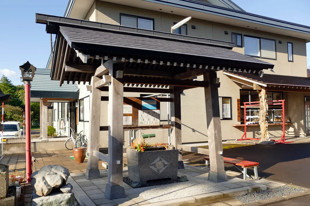 飯生神社 手水舎