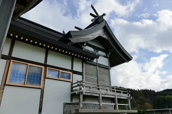 落部八幡宮 本殿