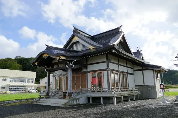 落部八幡宮 社殿