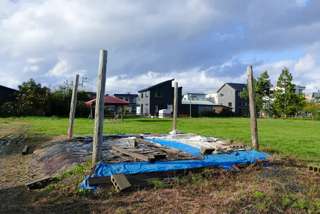 落部八幡宮 土俵