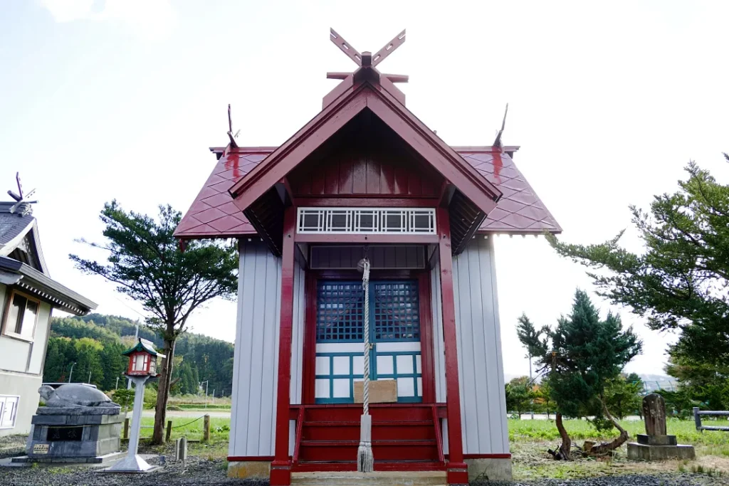 落部八幡宮 末社 稲荷神社