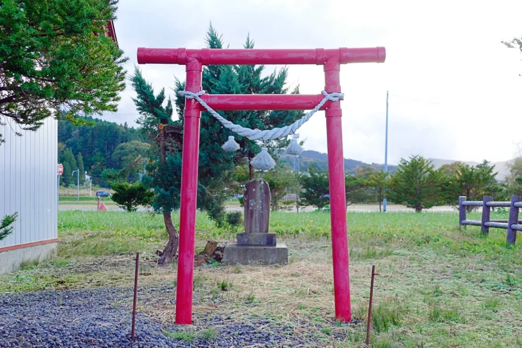 落部八幡宮 猿田彦尊鳥居