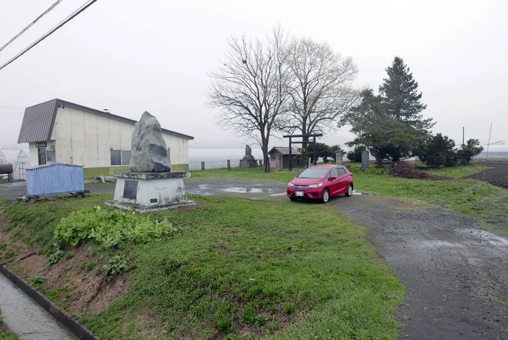 住吉神社が鎮座する鷹栖町14線12号交差点