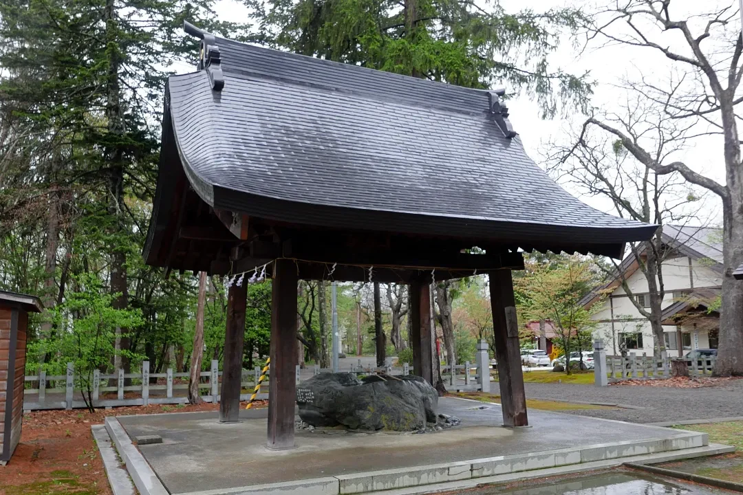 鷹栖神社 手水舎