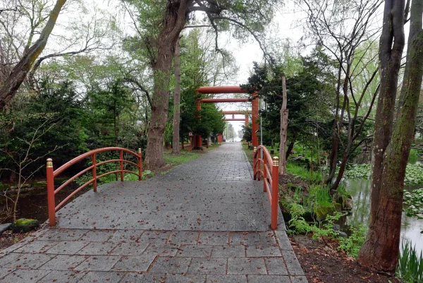 永山神社 太鼓橋