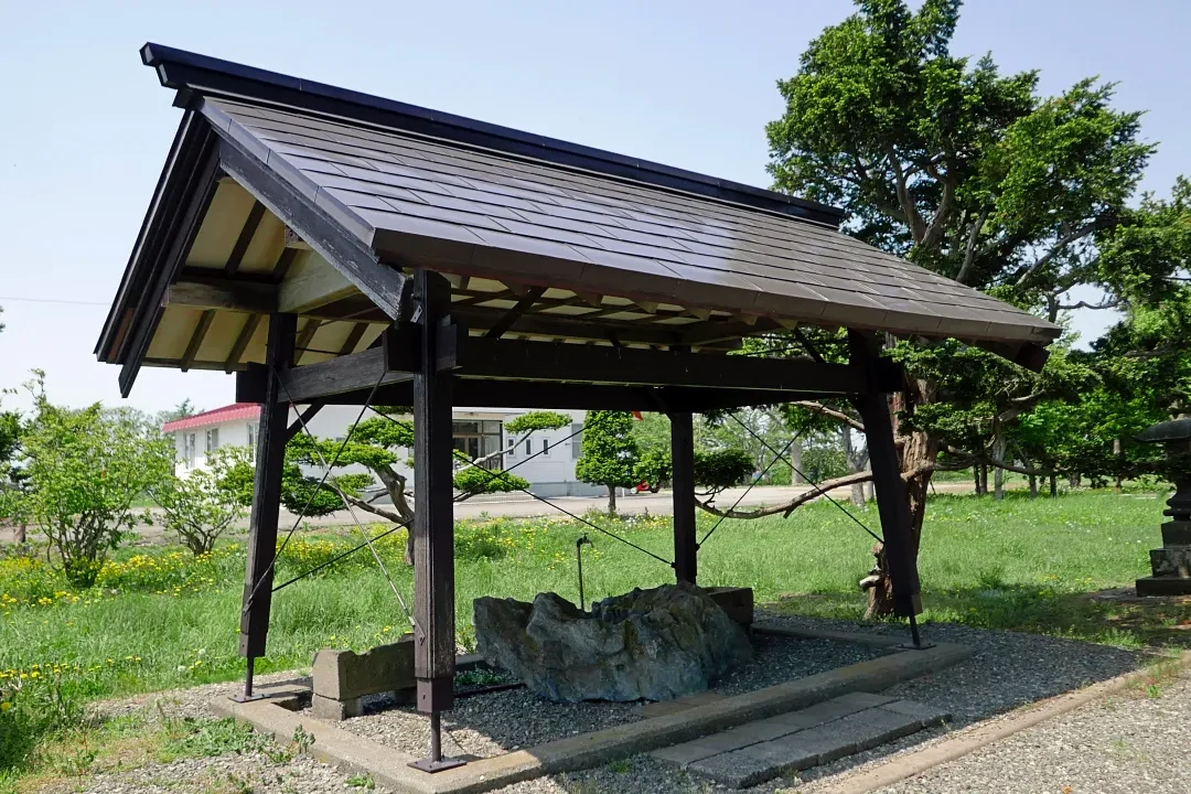 美原神社 手水舎