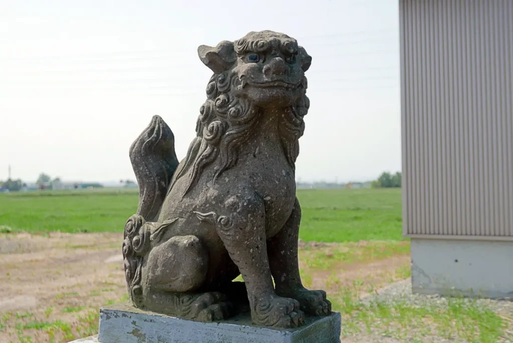 協和神社 狛犬吽形