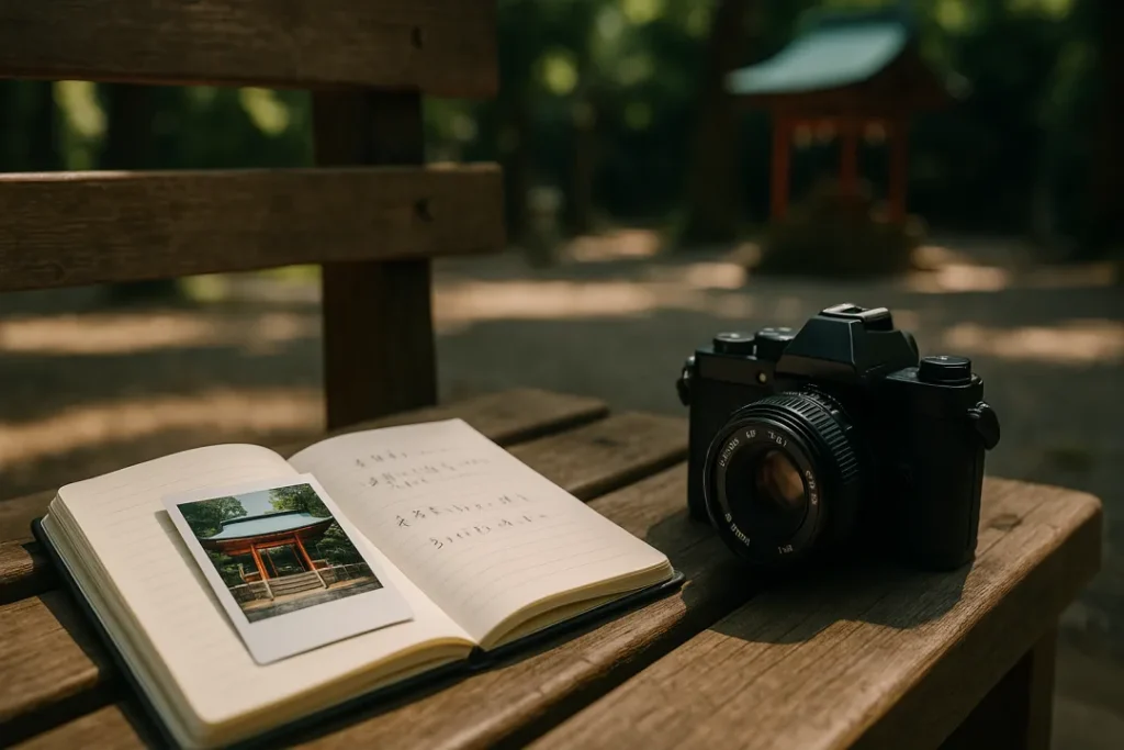 神社参拝の記録を残す