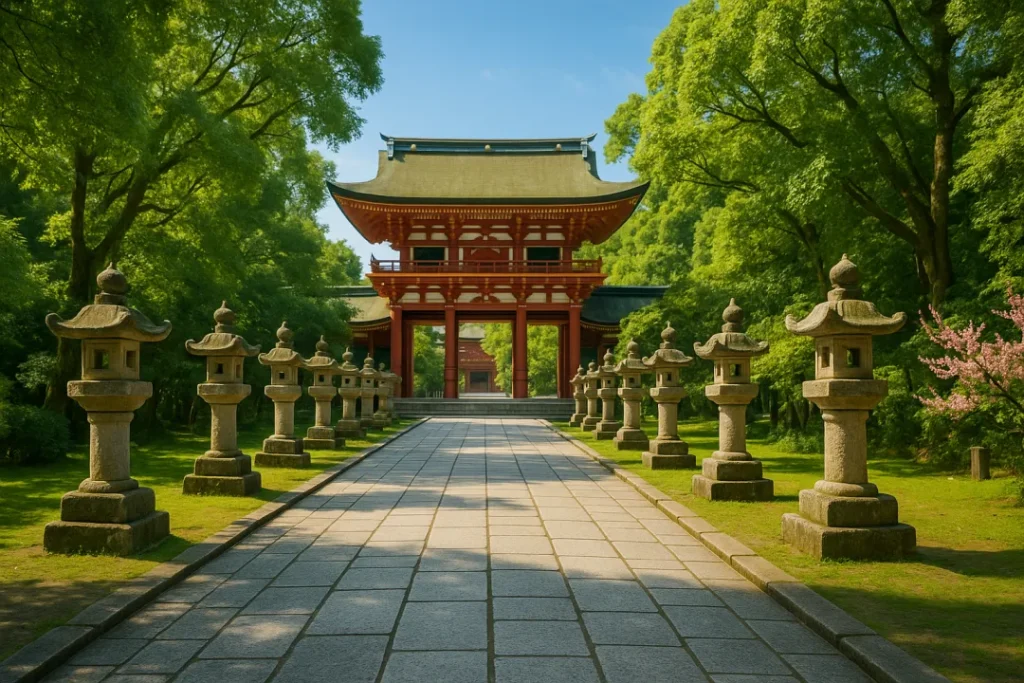天神さまの楼門
